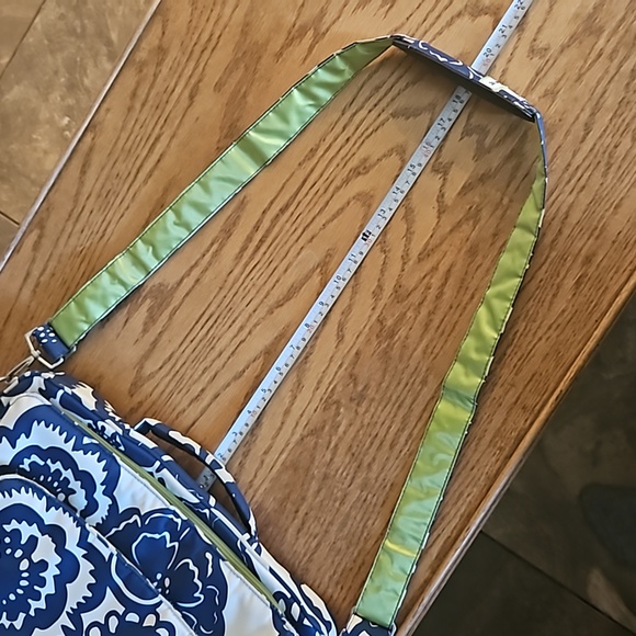 Ju-Ju-Be GigaBe Laptop Carrier - Cobalt Blossom - Navy Blue White - Picture 15 of 15